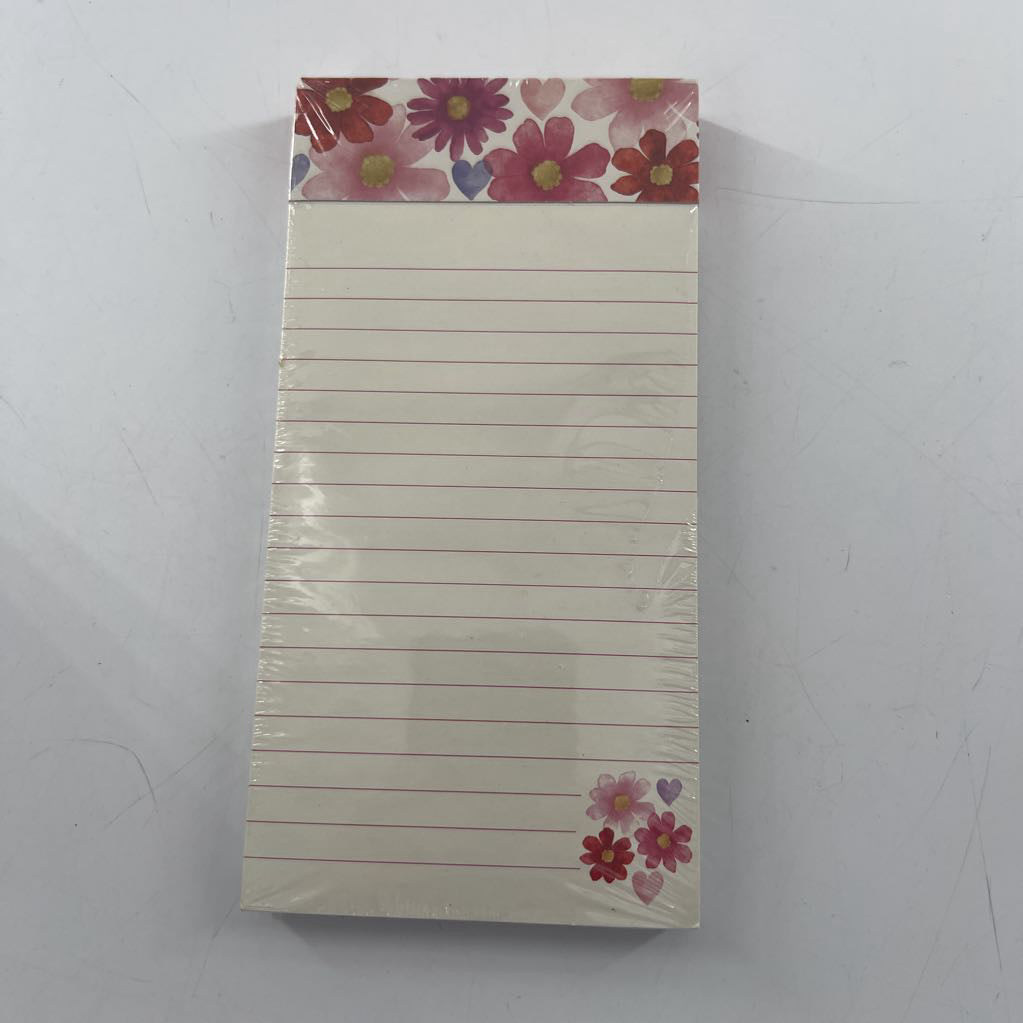 125 pg notebook-flowers