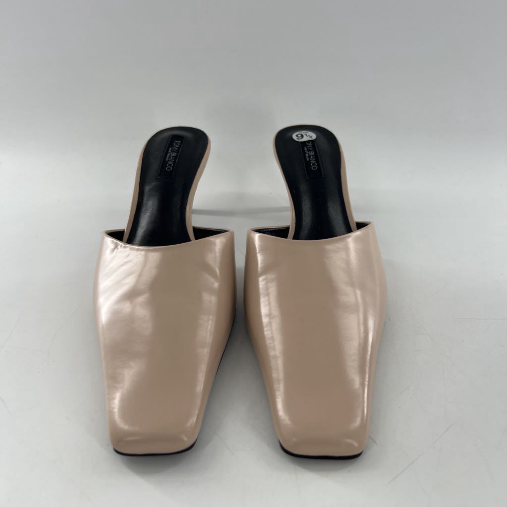 9.5 kitten heel mules