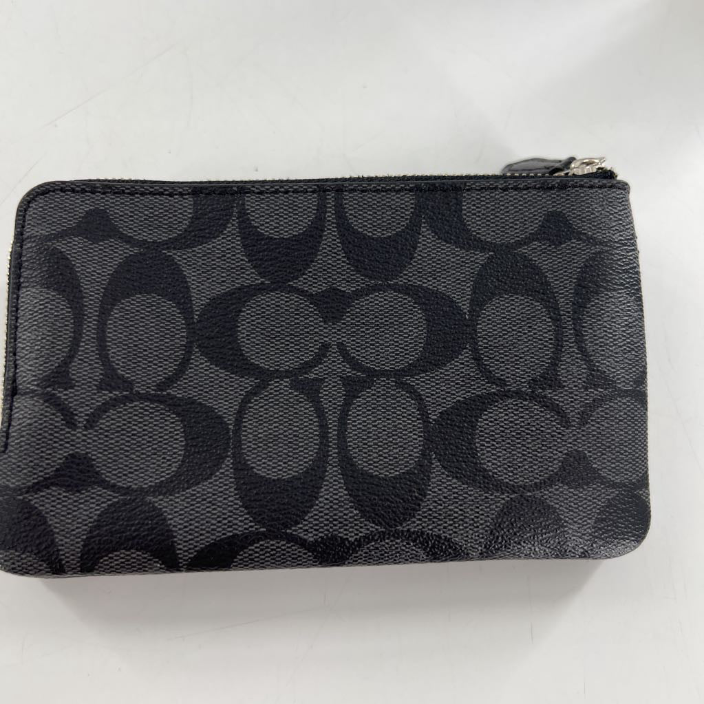 signature logo wristlet