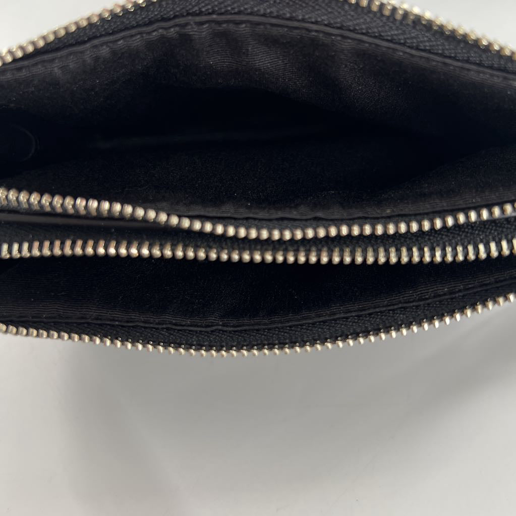 signature logo wristlet
