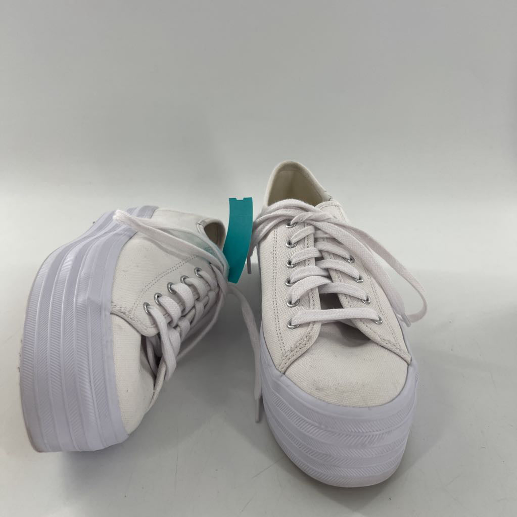 7 platform lace up sneakers