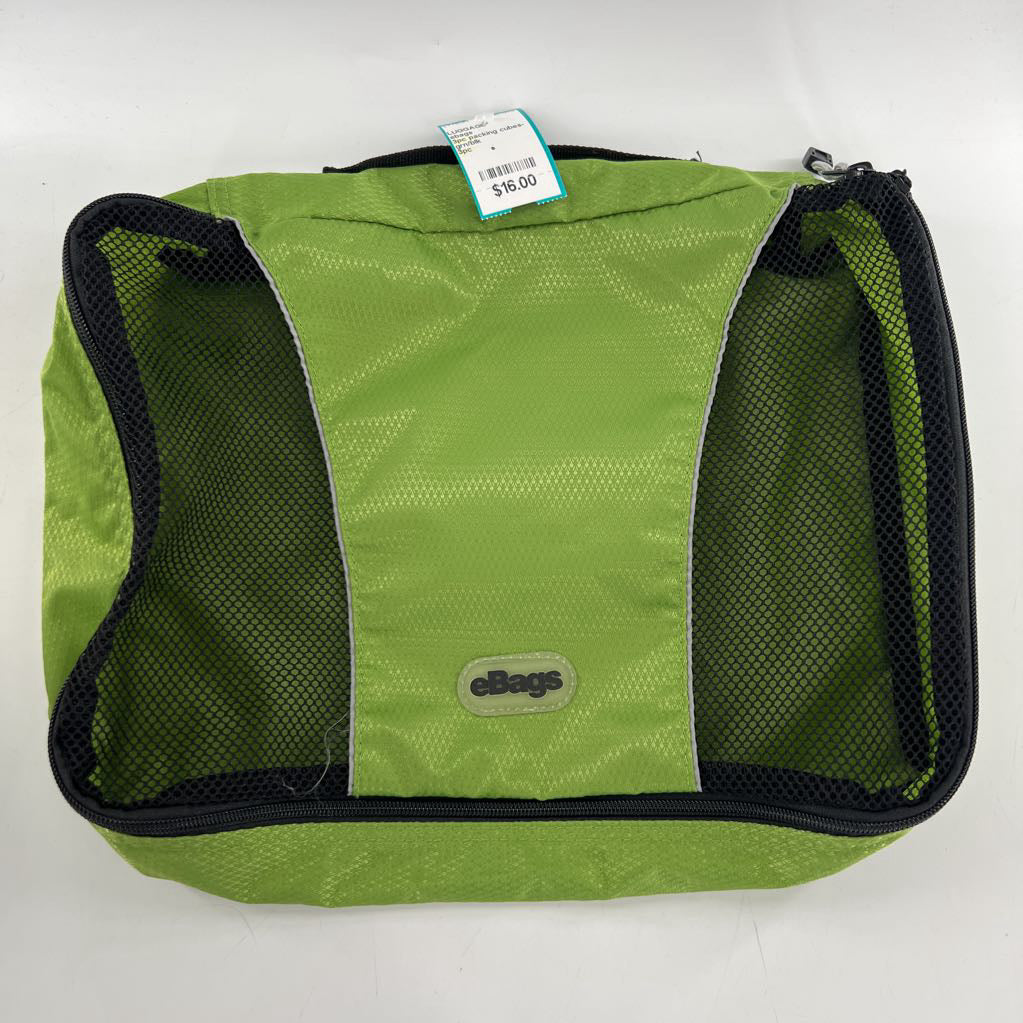 3pc packing cubes-grn