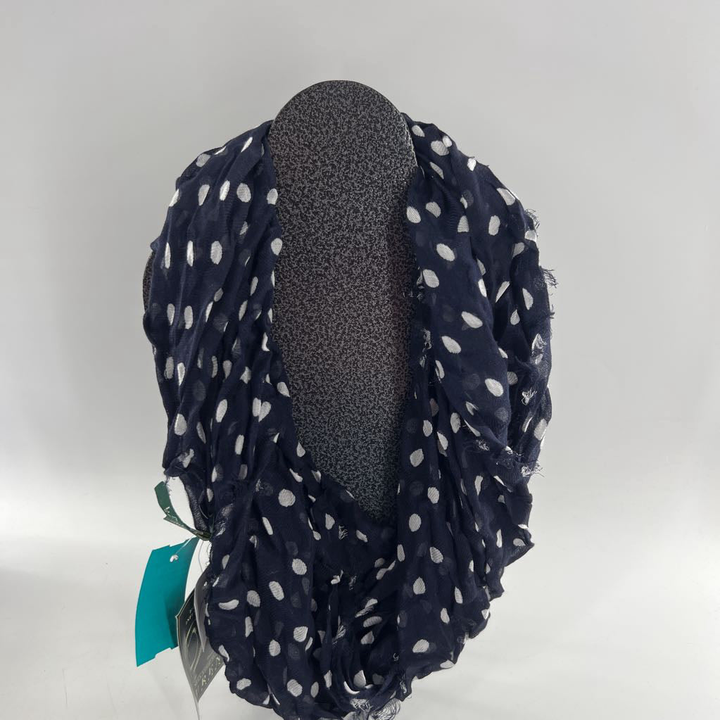 polka dot infinity scarf