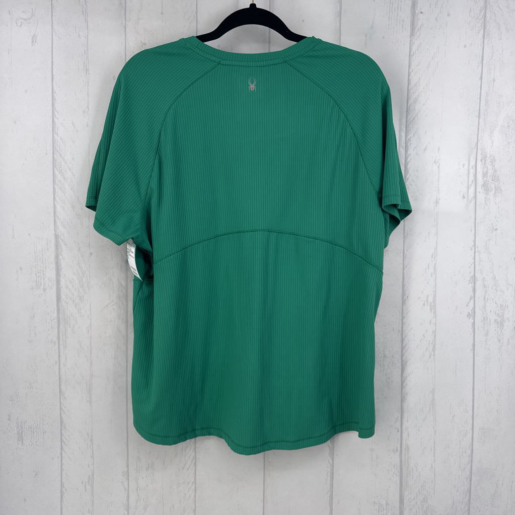 XXL ribbed s/s tee