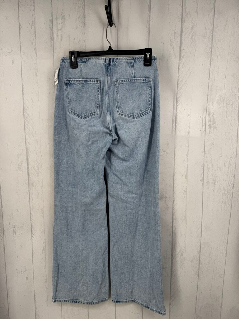 6 wide leg jeans