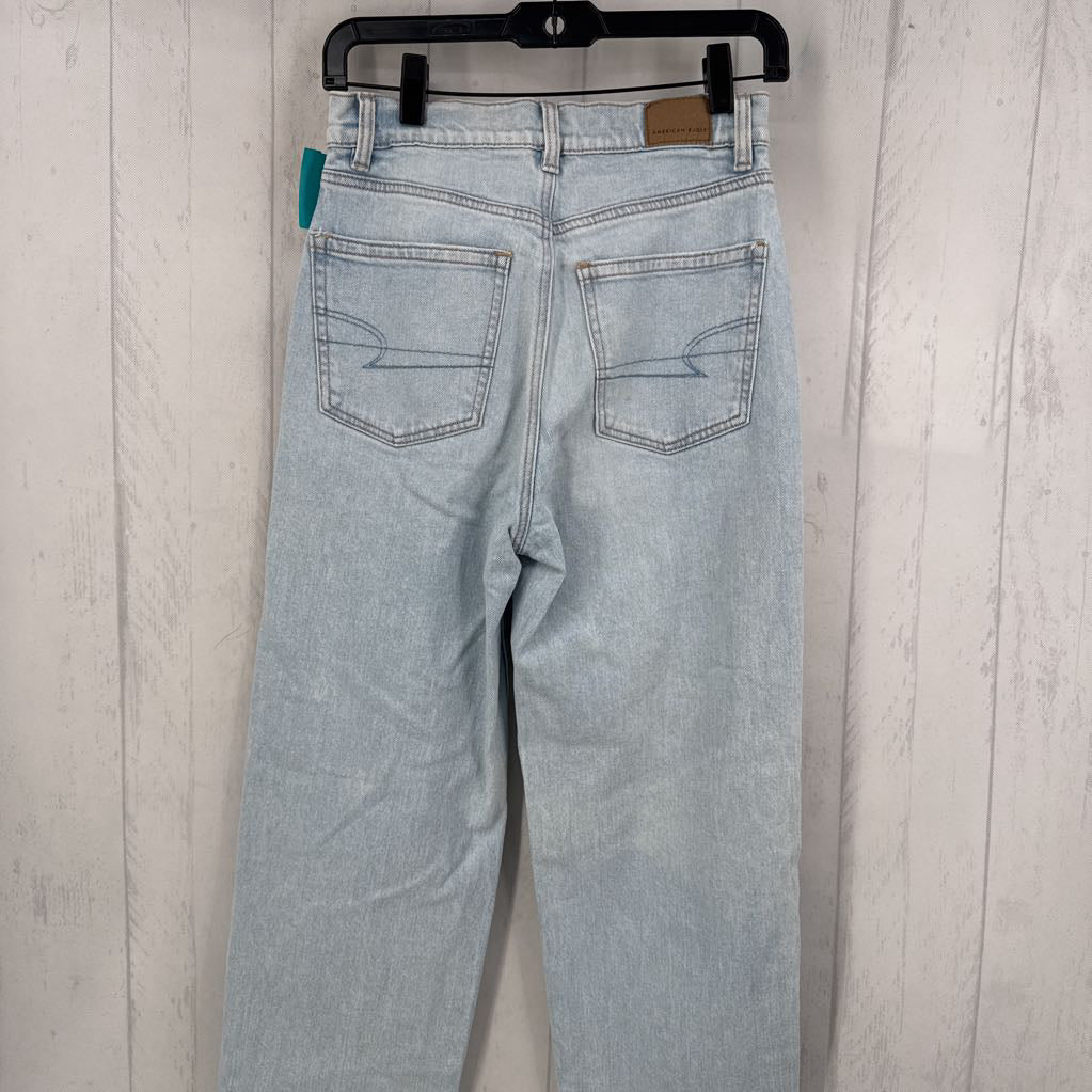 2S hi-rise baggy straight jean