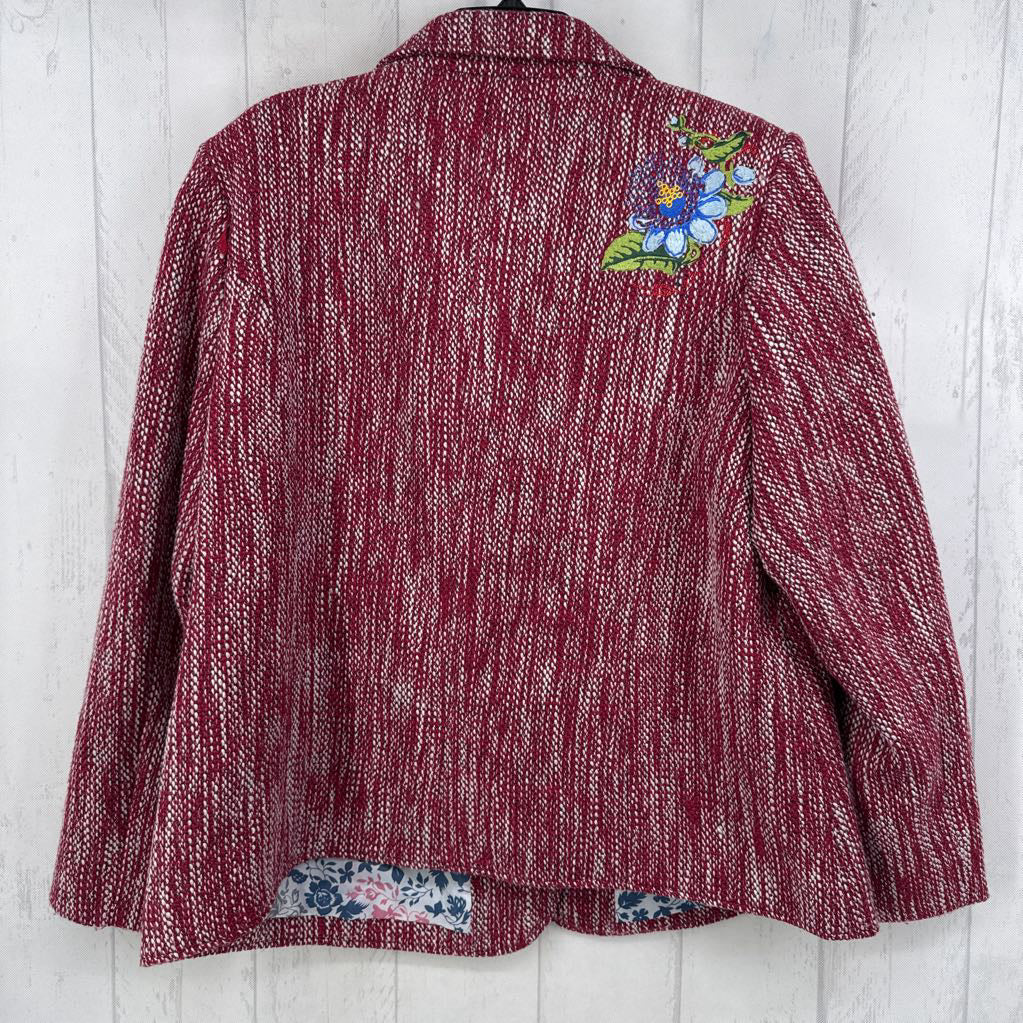 16 tweed blazer