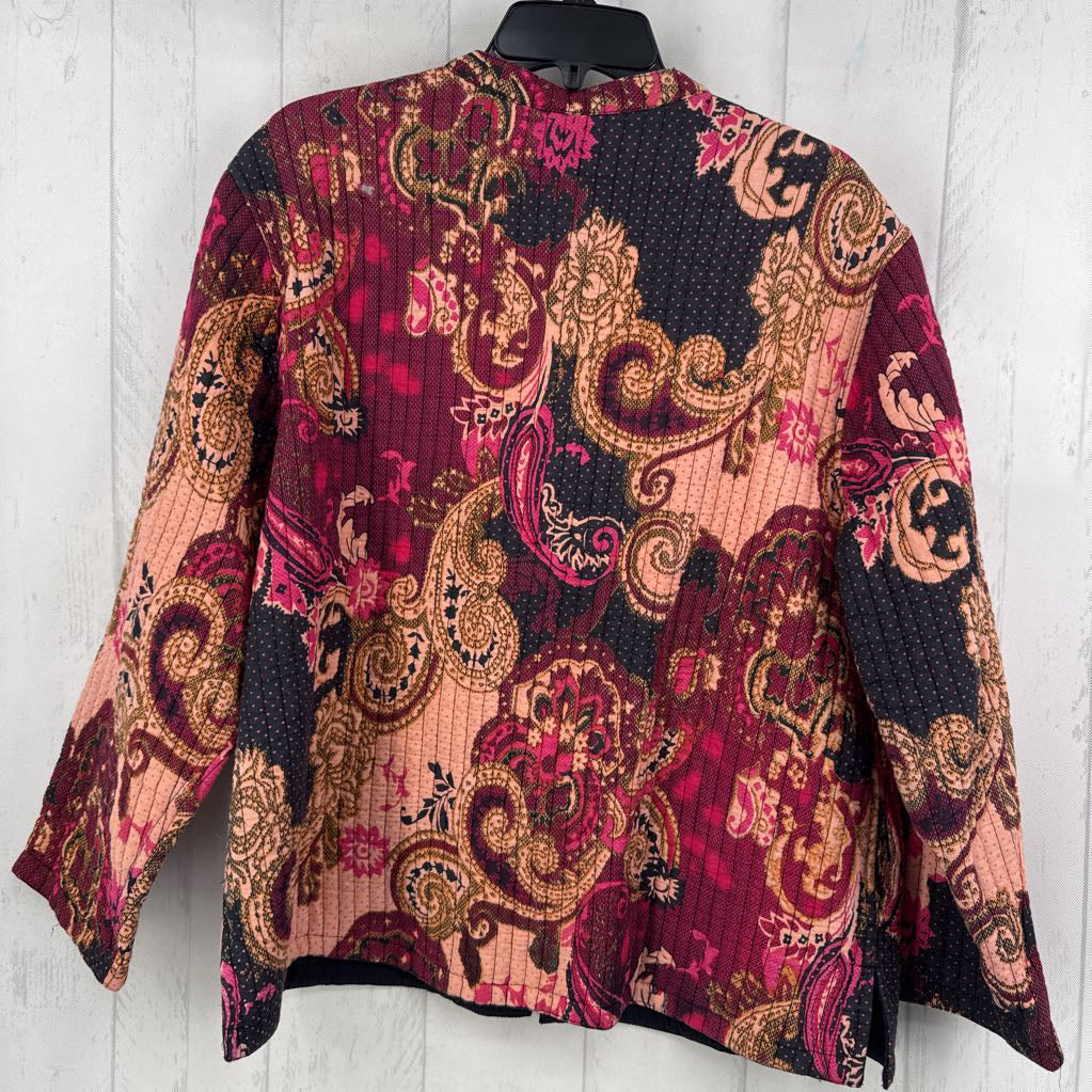 XL paisley print quilted jacket