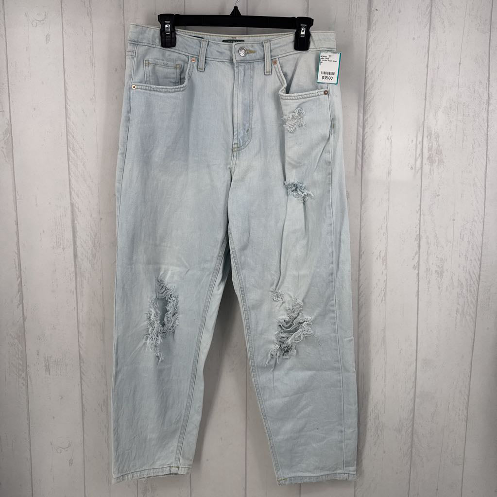 8 hi-rise mom jean