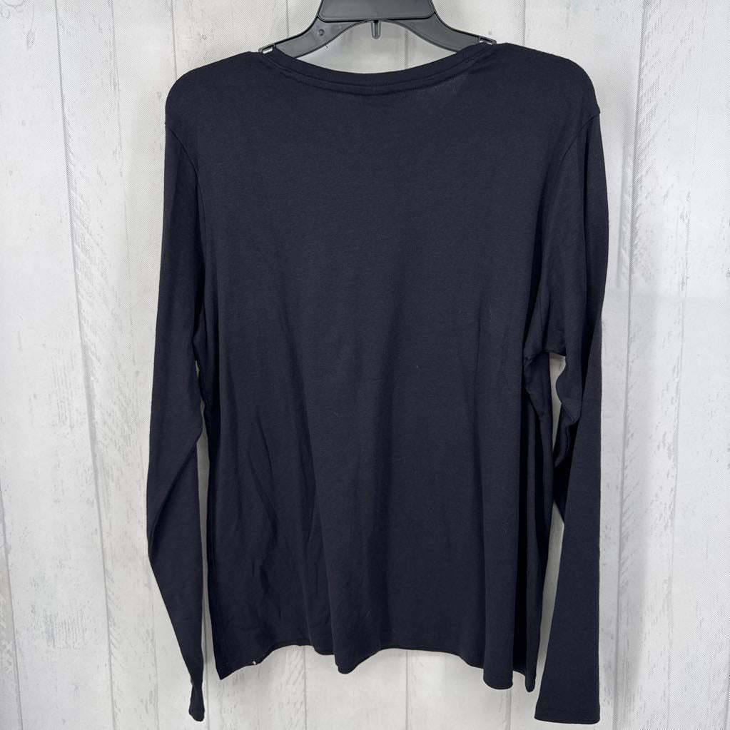 R30 XL round neck l/s tee