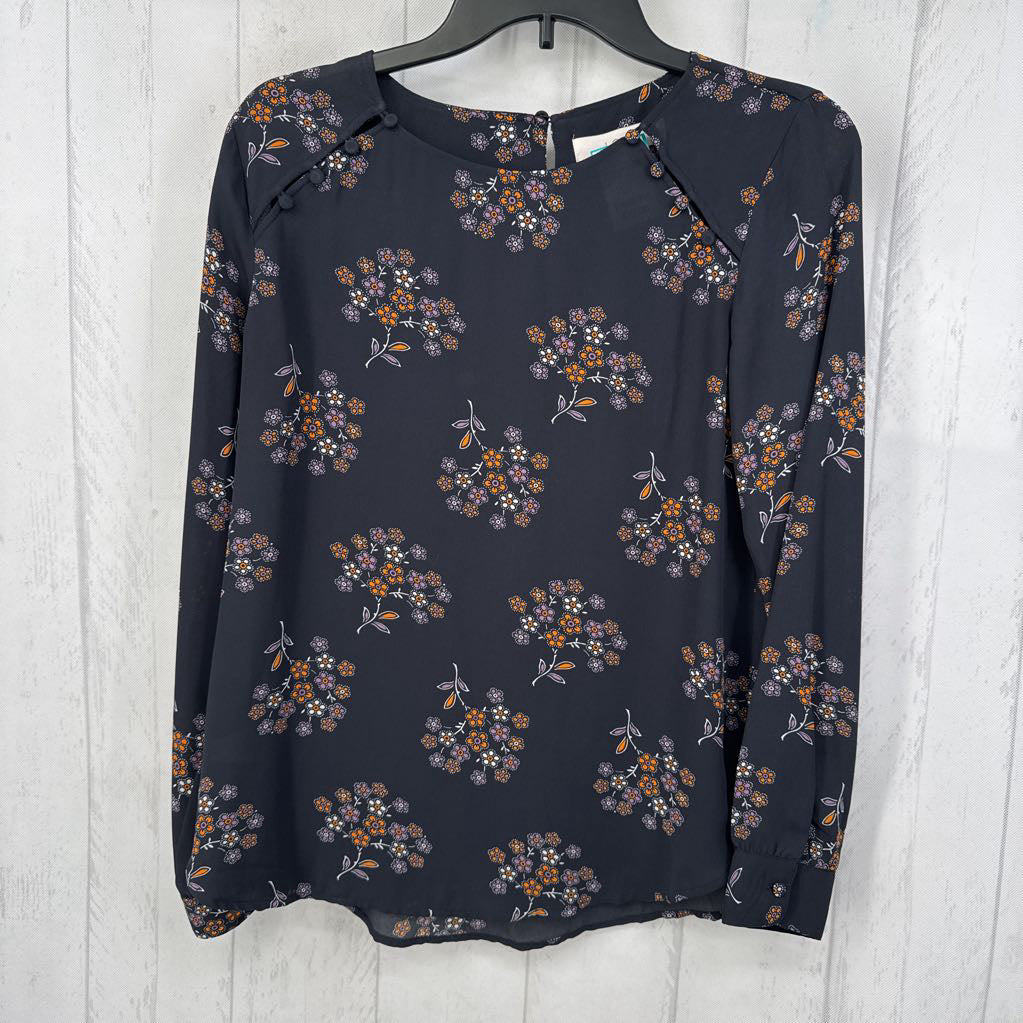 XS flo print l/s top