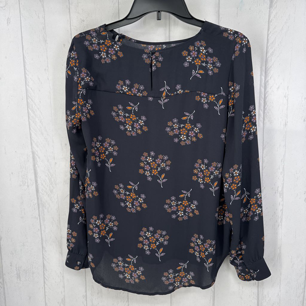XS flo print l/s top