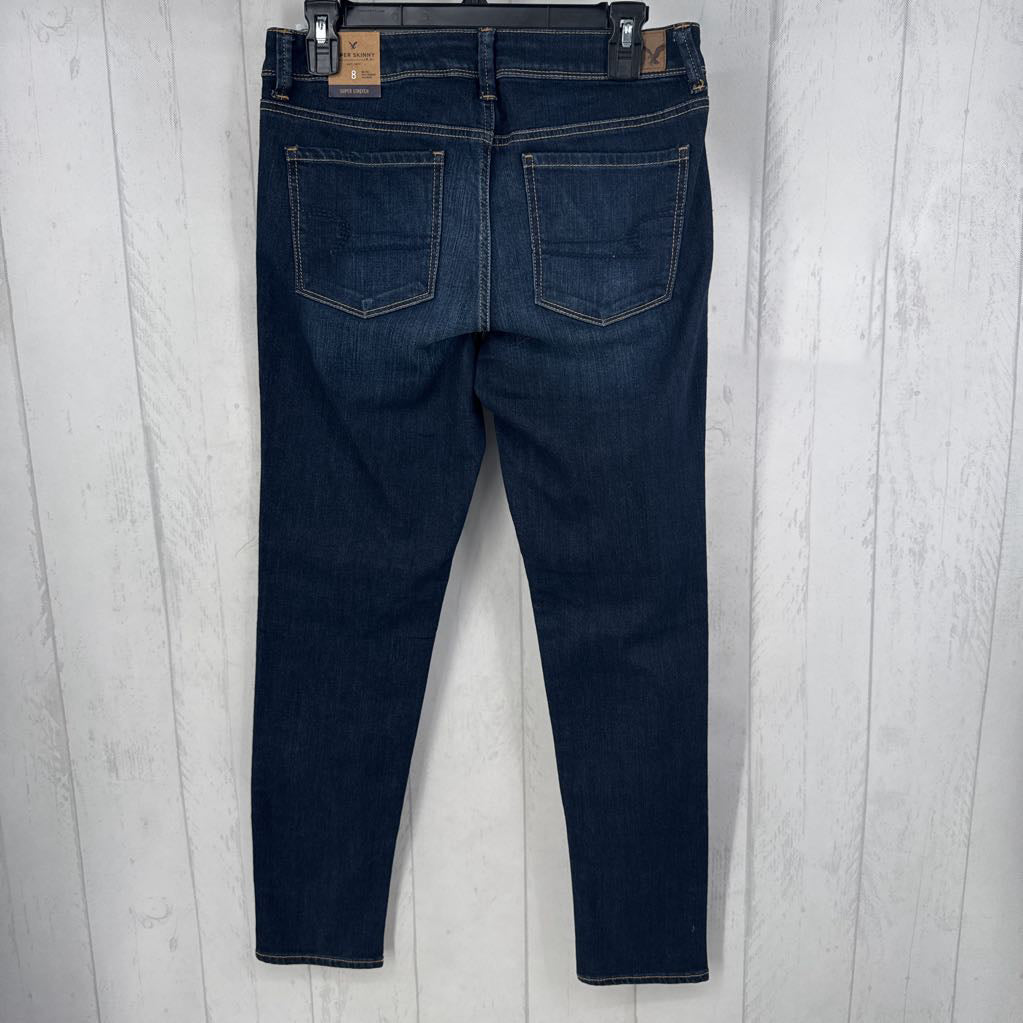 8 mid-rise skinny jean