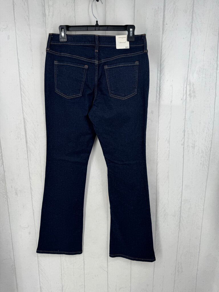 R90 28 mid-rise bootcut jean
