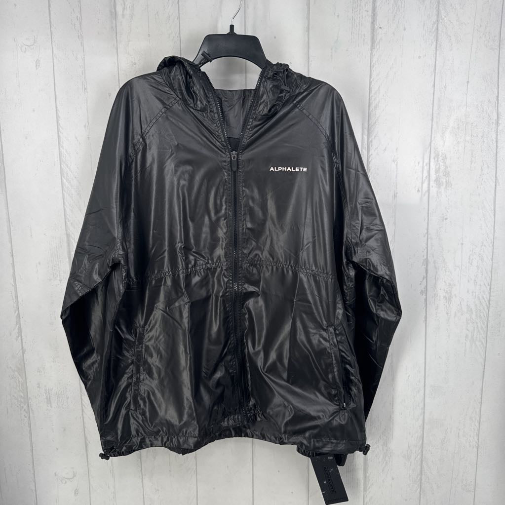 L hooded rainjacket
