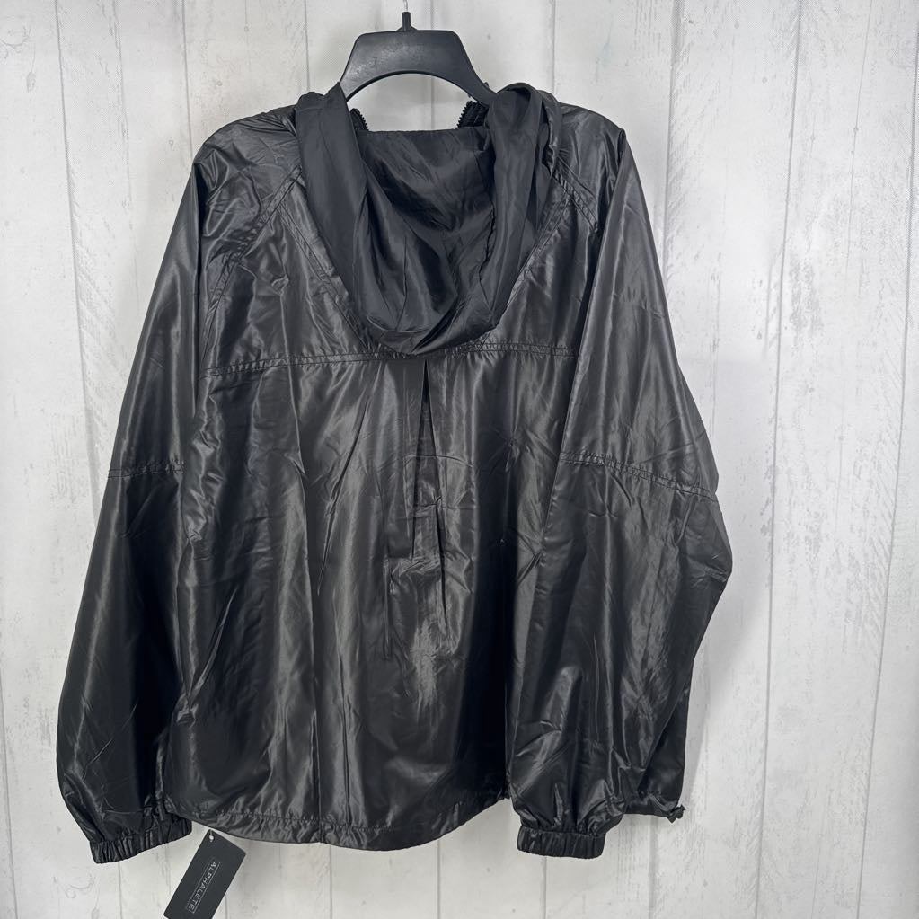 L hooded rainjacket