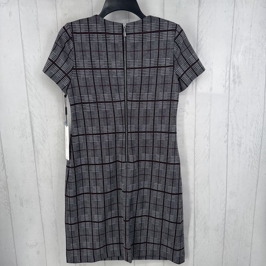 R90 6 plaid s/s dress