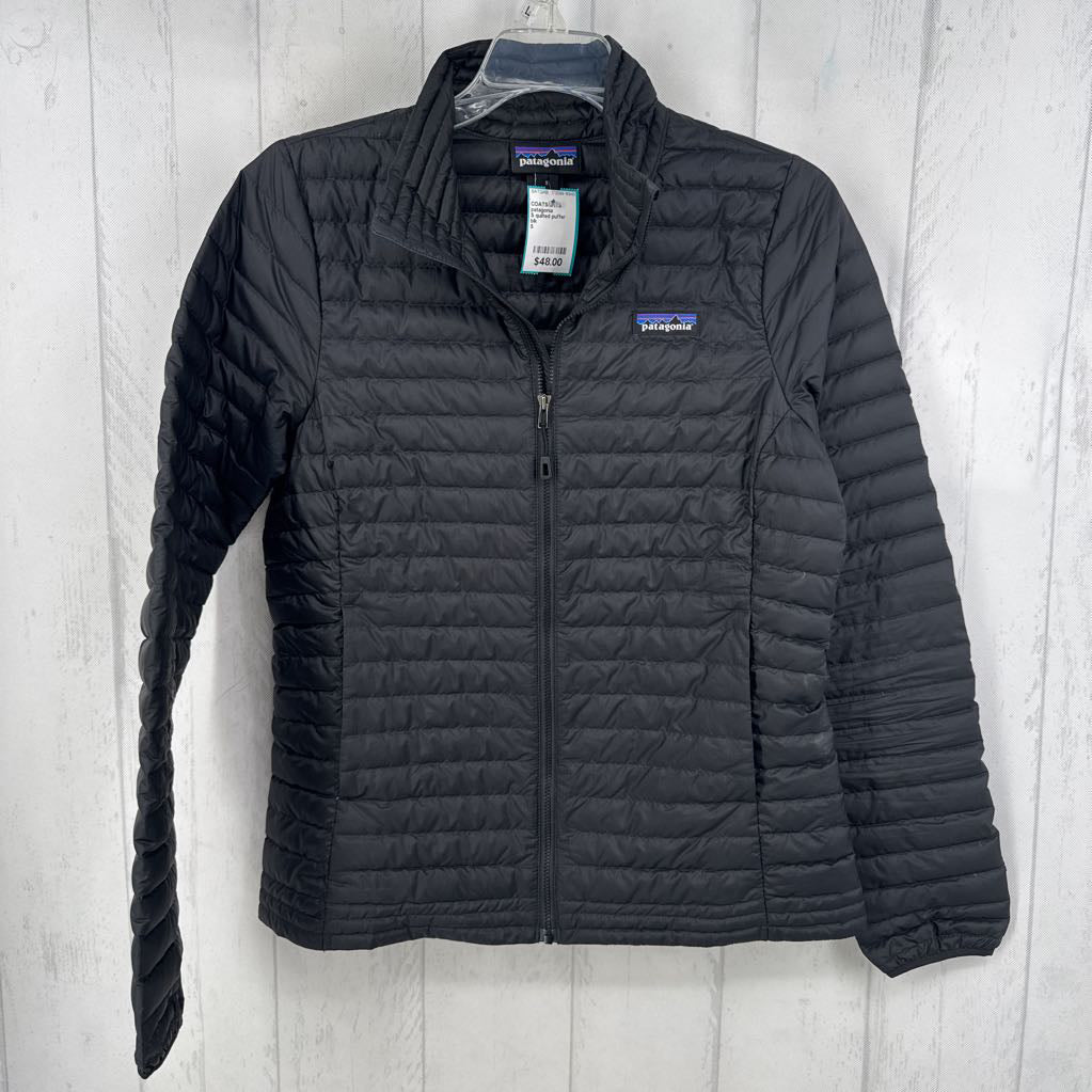 S quilted puffer coat