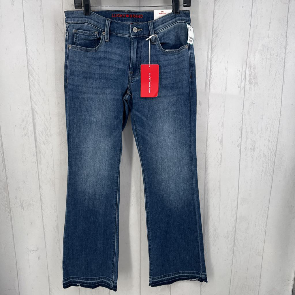 R99 mid-rise bootcut jean