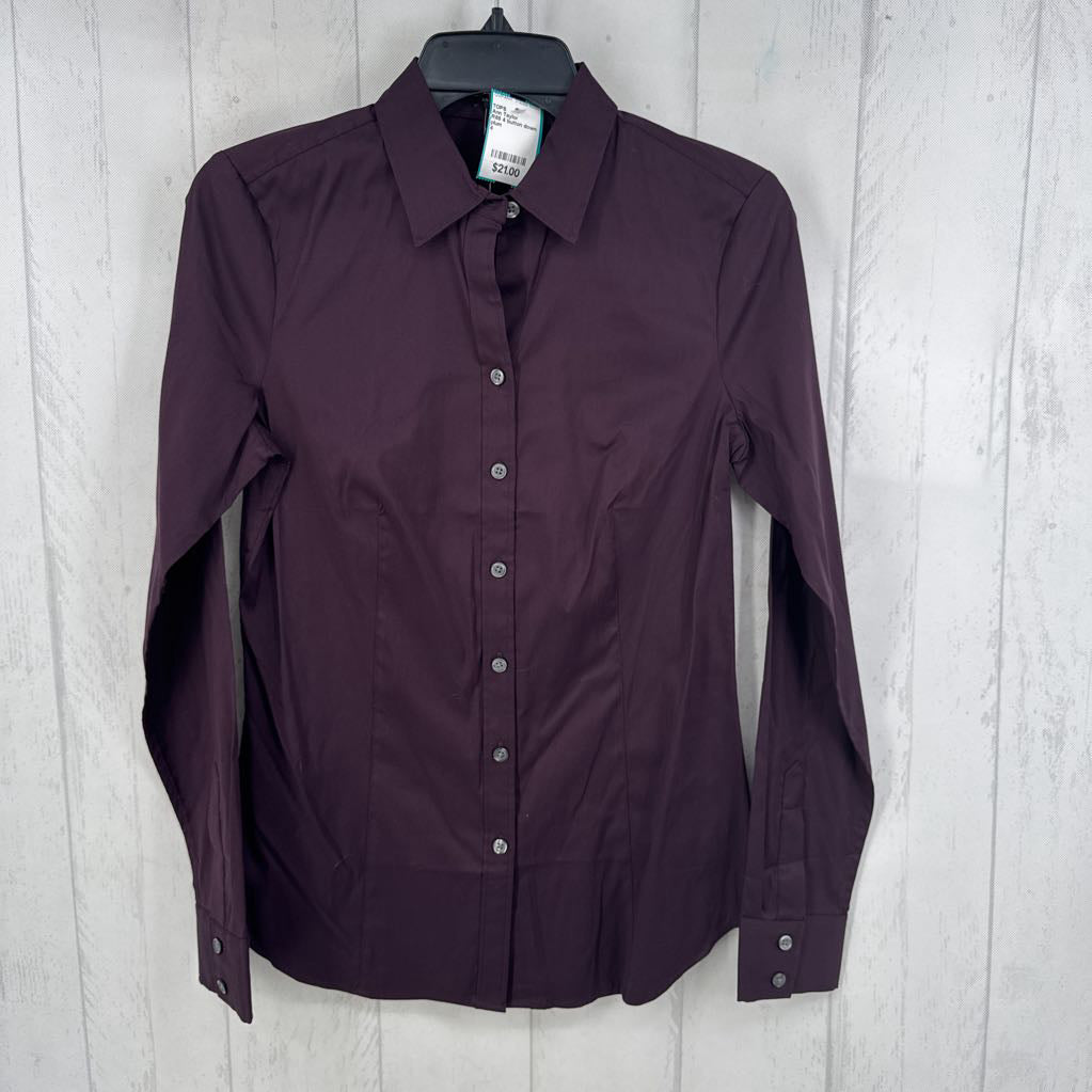 R68 4 button down l/s top