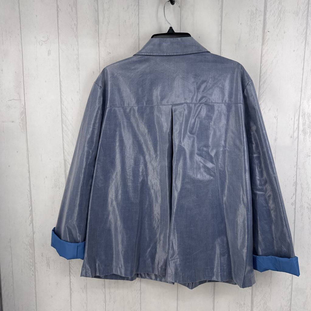 L rain jacket