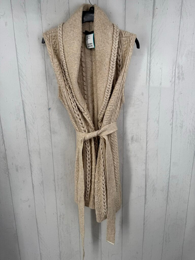 XL cable-knit sweater vest