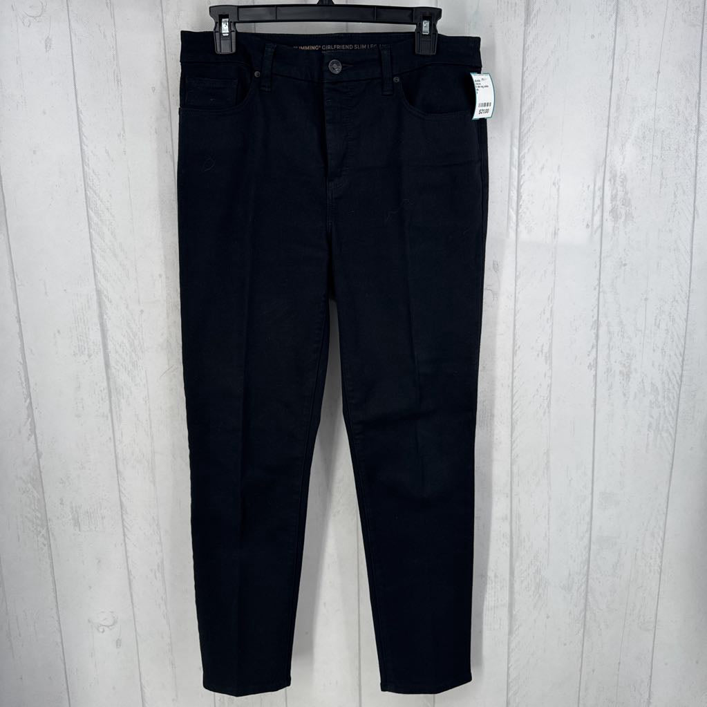 6 slim leg ankle jean