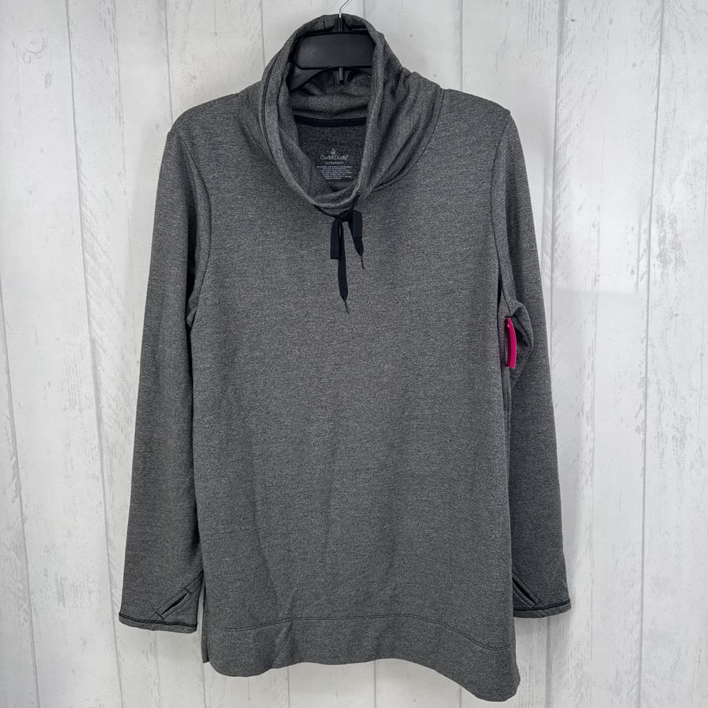 M cowl neck l/s pullover