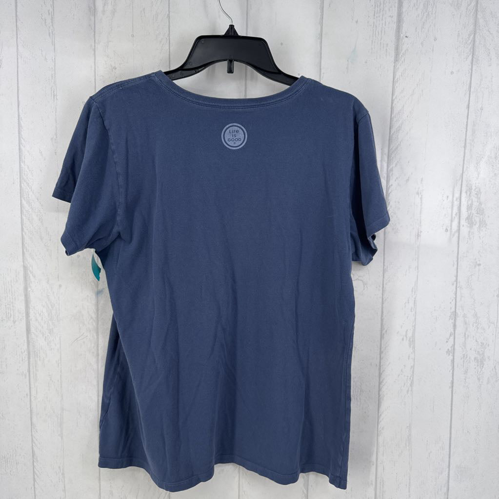L graphic s/s tee-puppy dog