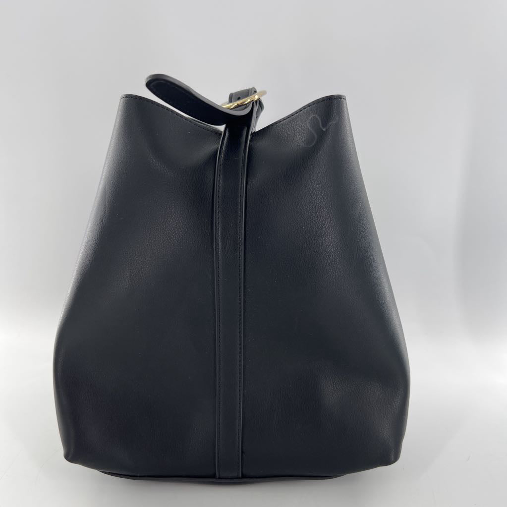 faux leather tote bag