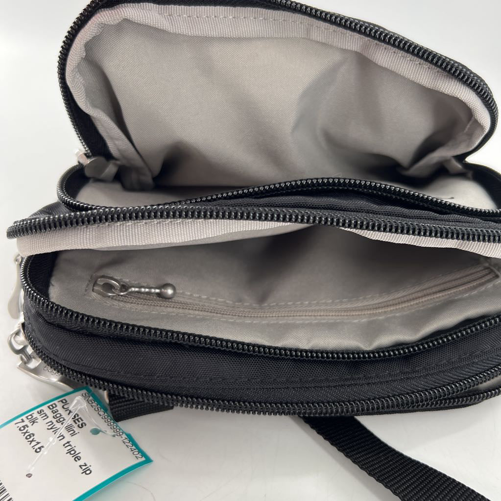 sm nylon triple zip crossbody