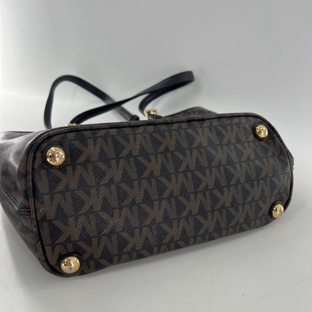 monogram triple compartment tote