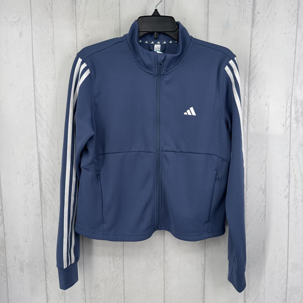 M three striped zip-up jacket