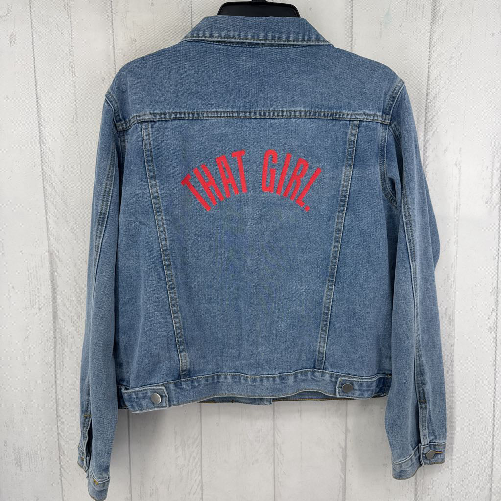 L jean jacket-that girl