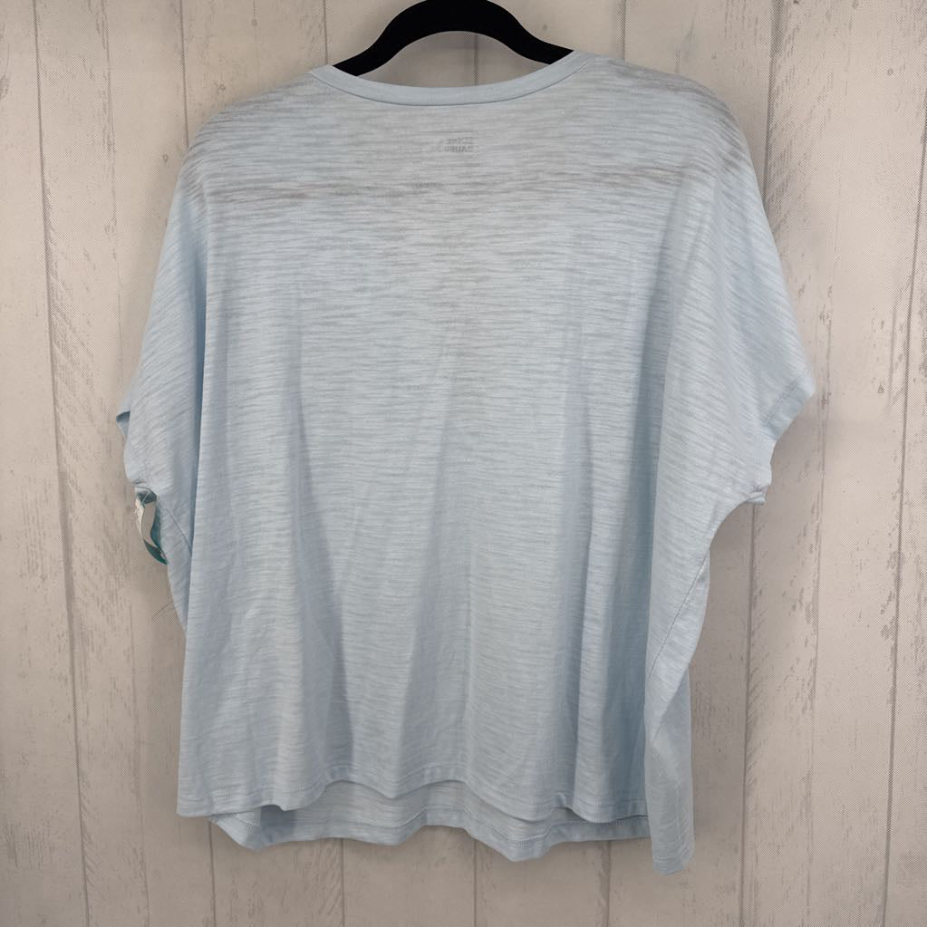 XL split neck s/s tee