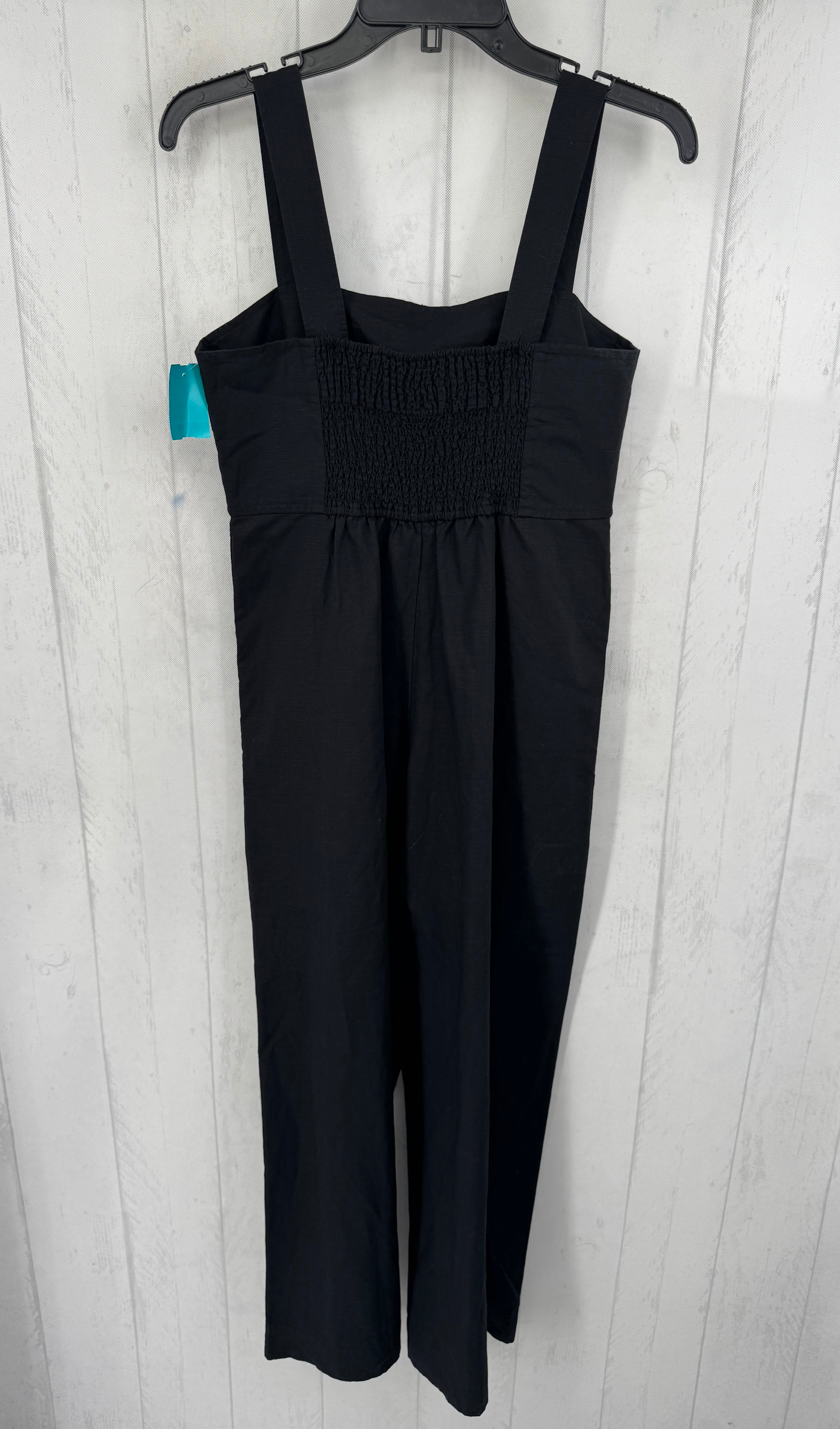 S linen blend slvls jumpsuit