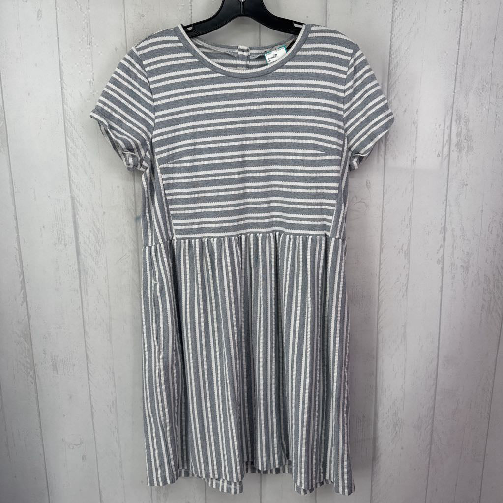 S striped crewneck s/s dress