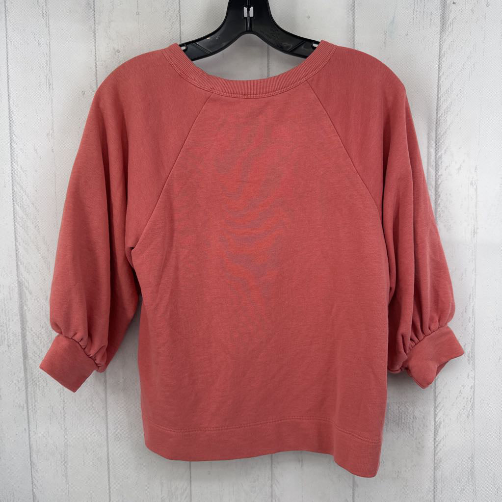 XS v-neck 3/4 slv top
