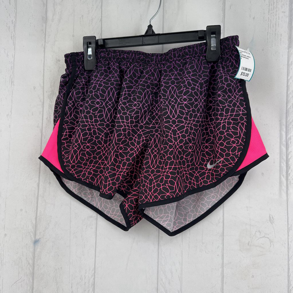 S printed ombre shorts