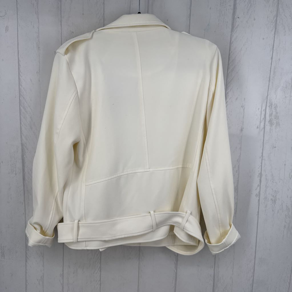 M moto style blazer
