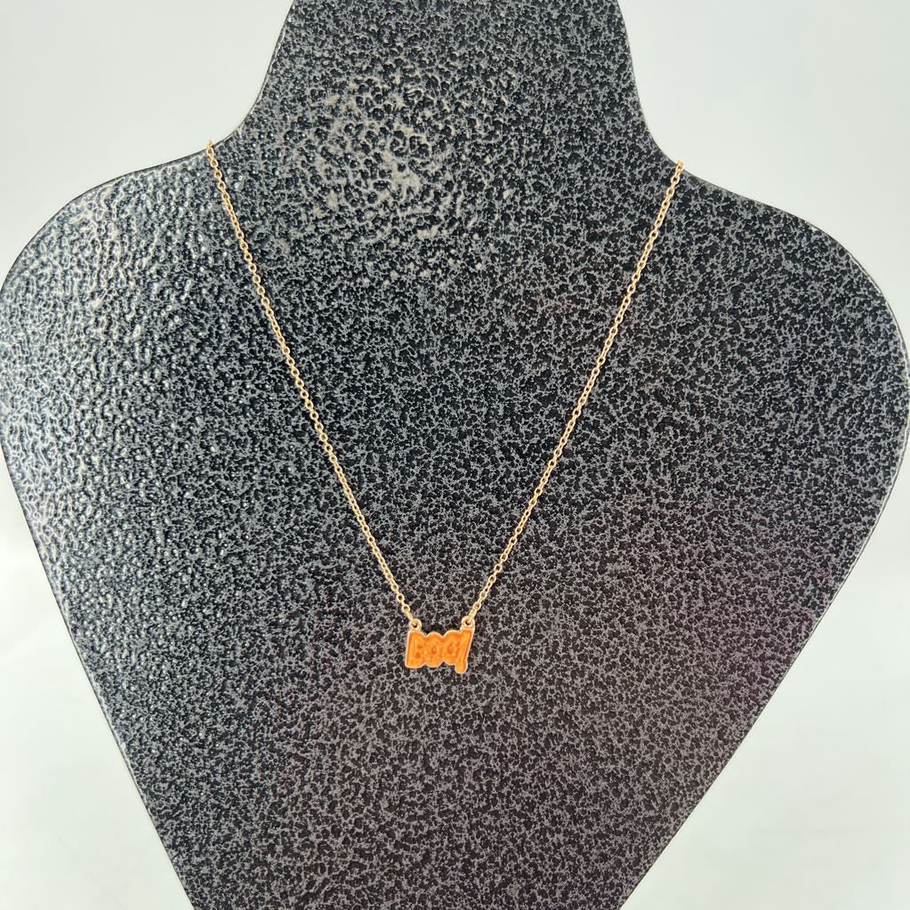 Boo necklace