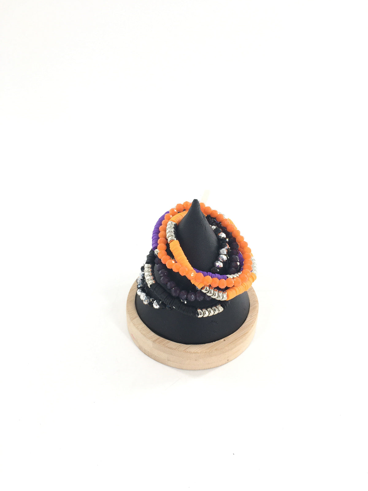 6pk beaded bracelet stack