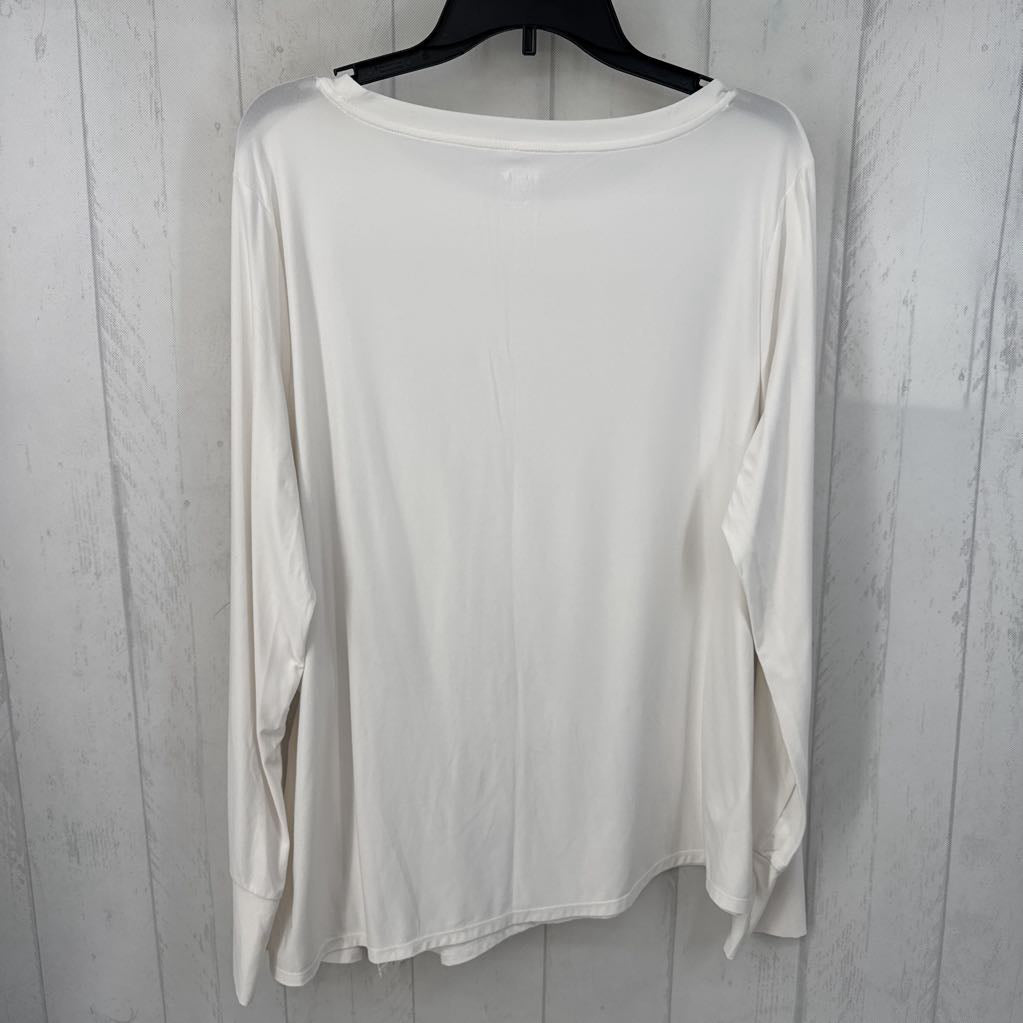 XL l/s side twist top