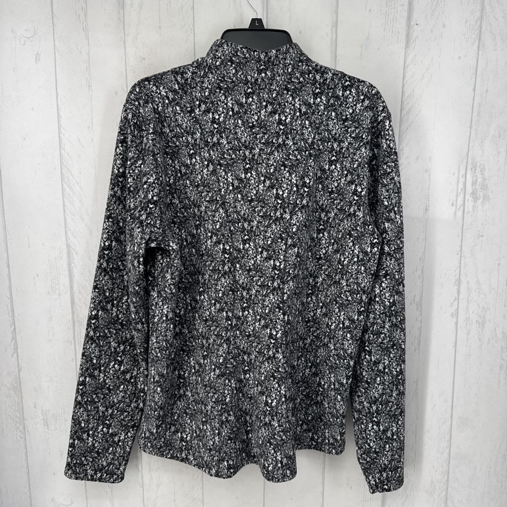 XXL l/s fleece quarter zip top