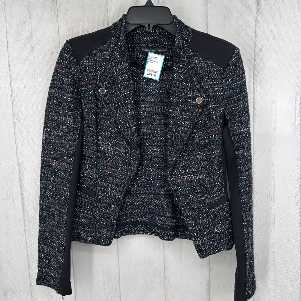 0 tweed blazer