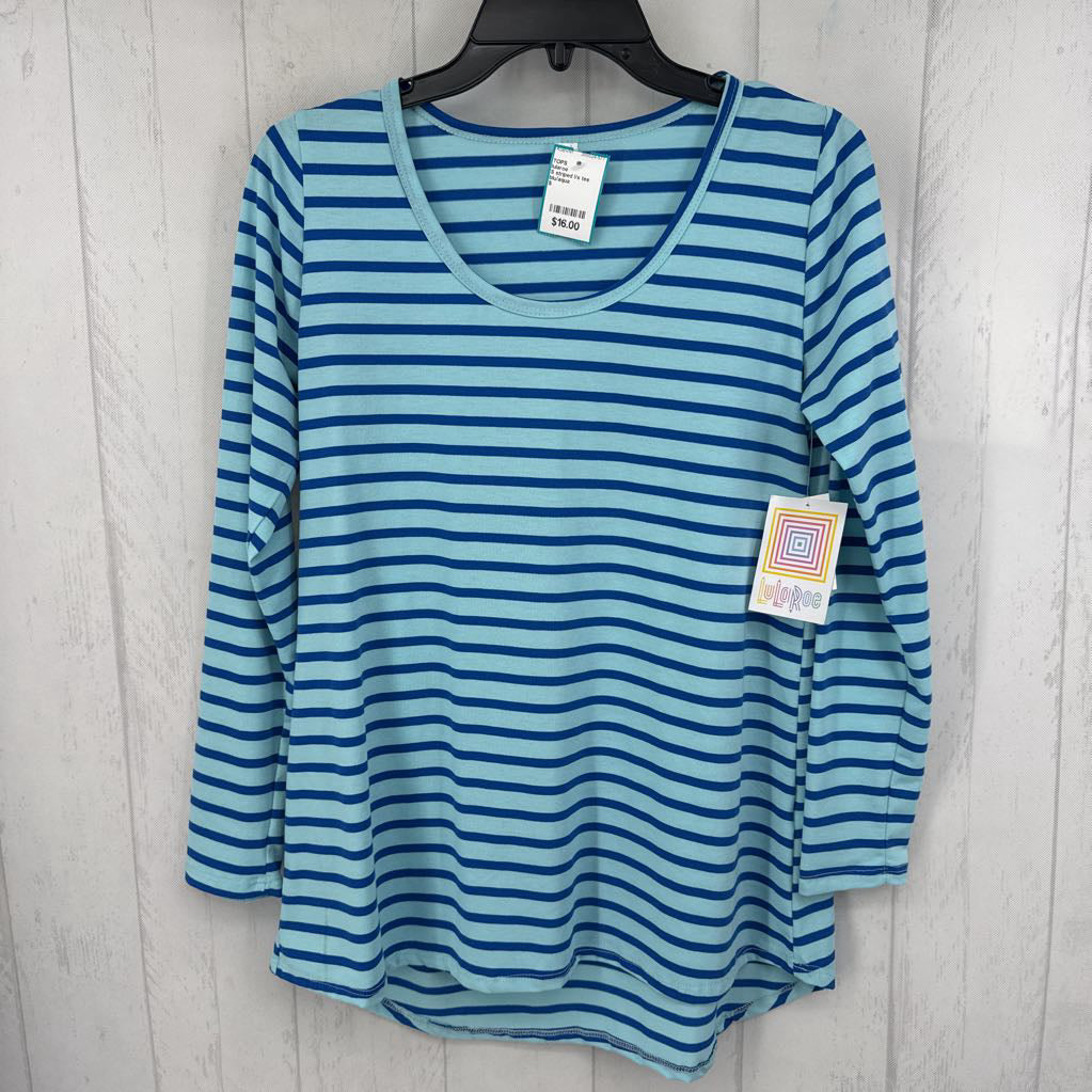 S striped l/s tee