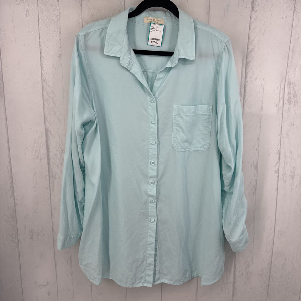 L button down l/s top