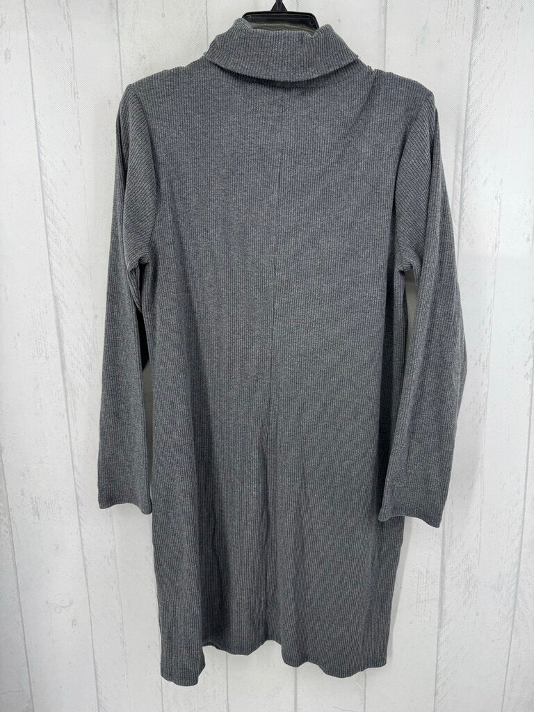 XLt ribbed t-neck l/s dress