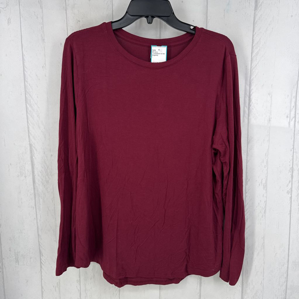 L crewneck l/s tee