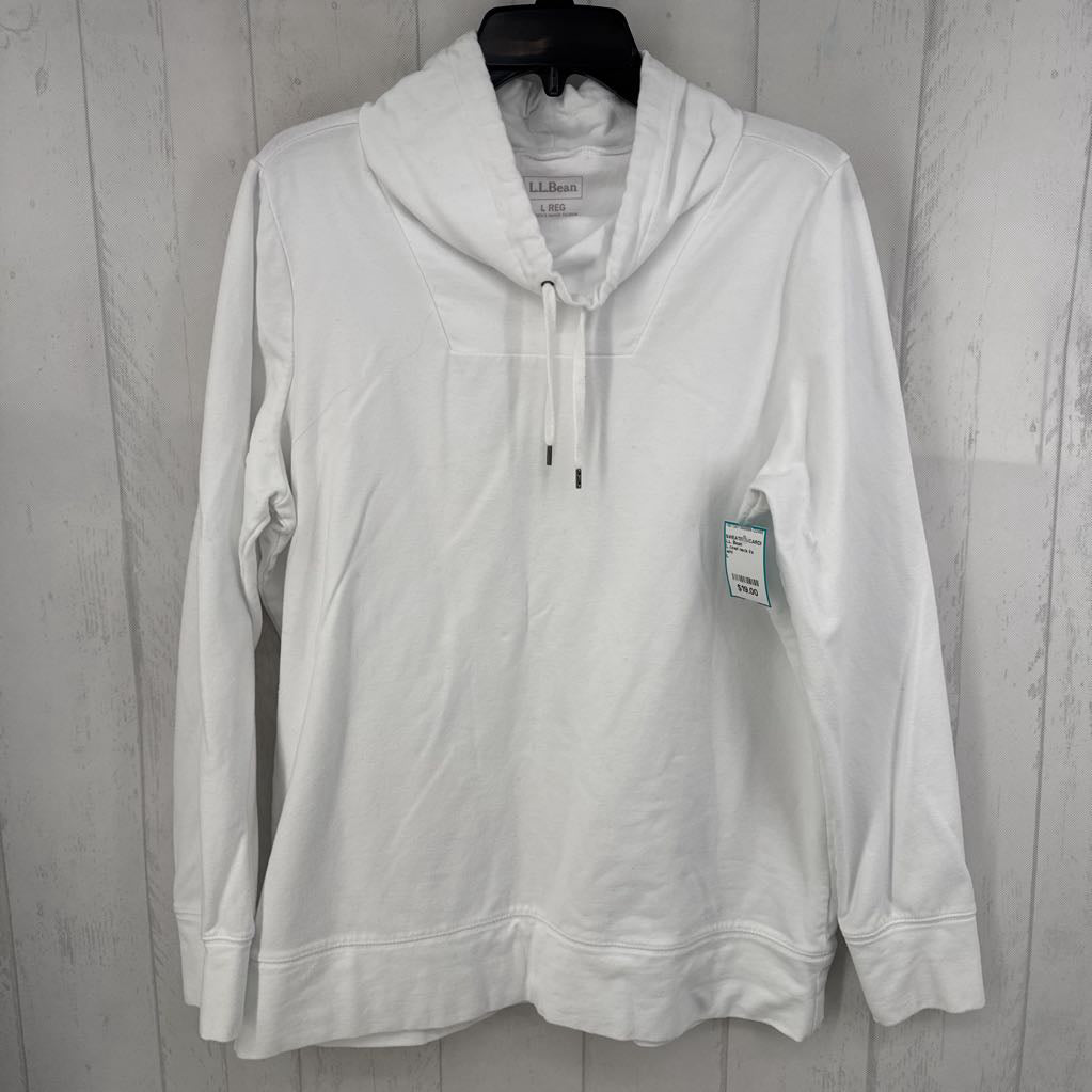 L cowl neck l/s pullover